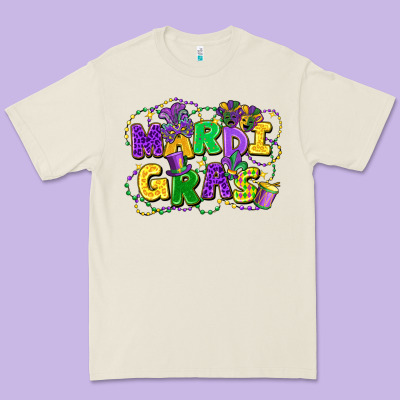 Mardi Gras Premium Tee Designed By Fadigitalartstudio
