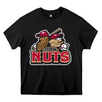 Black modesto nuts baseball Heavy Core Tee - linhVisuals