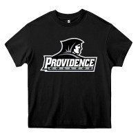 Black providence  friars college Heavy Core Tee - linhVisuals