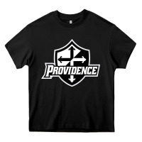 Black providence friars college Heavy Core Tee - linhVisuals