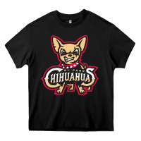 Black el paso chihuahuas Heavy Core Tee - linhVisuals