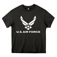 Asphalt us air force Heavy Core Tee - linhVisuals