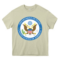 Mossy us department of state 2 Heavy Core Tee - linhVisuals