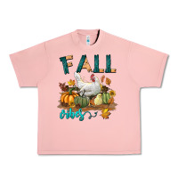 Salmon Fall Vibes Chicken Urban Heavy Tee - LillyAllenDesigns