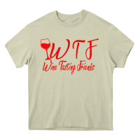Mossy wine tasting friends Heavy Core Tee - linhVisuals