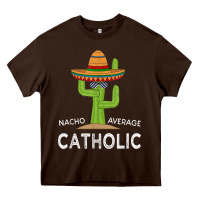 Chocolate Brown fun catholicism humor meme saying  funny catholic t shirt Heavy Core Tee - linhVisuals