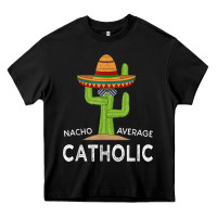 Black fun catholicism humor meme saying  funny catholic t shirt Heavy Core Tee - linhVisuals