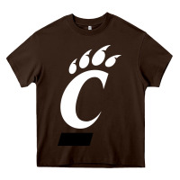 Chocolate Brown the cincinnati bearcats Heavy Core Tee - linhVisuals