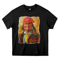 Black geronimo apache warrior native american t shirt Heavy Core Tee - linhVisuals