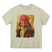 Mossy geronimo apache warrior native american t shirt Heavy Core Tee - linhVisuals