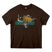 Chocolate Brown the-utah-grizzlies-pen Heavy Core Tee - linhVisuals