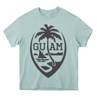 Arona guam seal guam flag usa guamanian chamorro gifts pullover hoodie Heavy Core Tee - linhVisuals
