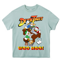 Woo Hoo Duck Tales Art Gift For Fans Heavy Core Tee | Teevron