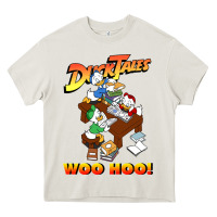 Cream woo hoo duck tales art gift for fans Heavy Core Tee - linhVisuals