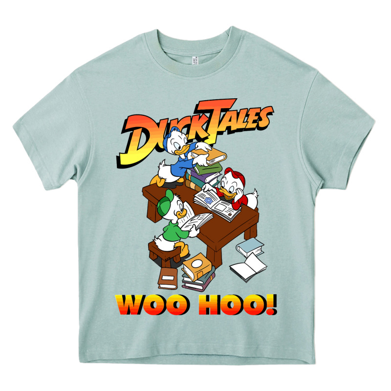 Woo Hoo Duck Tales Art Gift For Fans Heavy Core Tee by linhVisuals | Teevron