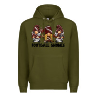 Army Green football gnomes Premium Hoodie - BarkalooDesign
