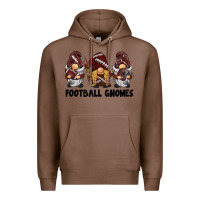 Chestnut football gnomes Premium Hoodie - BarkalooDesign
