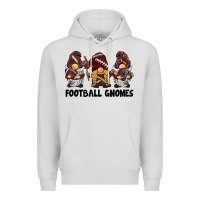 Dove Grey football gnomes Premium Hoodie - BarkalooDesign
