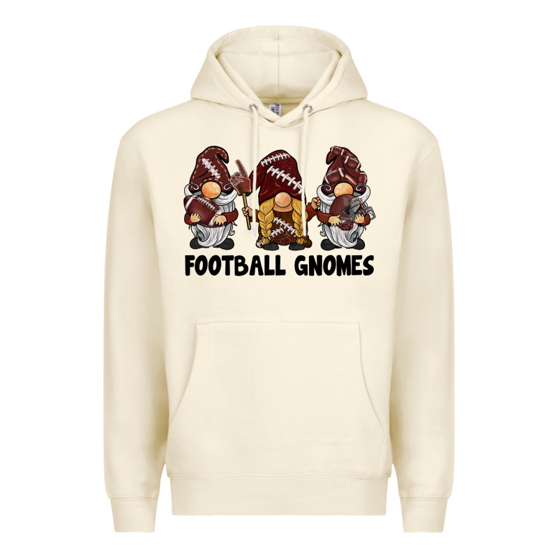 Football Gnomes Premium Hoodie by BarkalooDesign | Teevron
