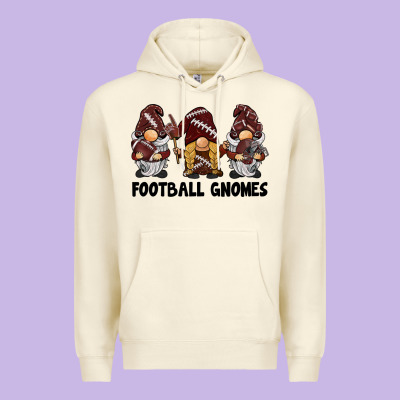 Football Gnomes Premium Hoodie Designed By Barkaloodesign