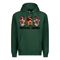Sports Green football gnomes Premium Hoodie - BarkalooDesign