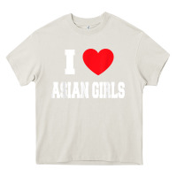 Cream i love asian girls t shirt Heavy Core Tee - linhVisuals