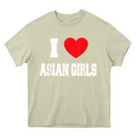 Mossy i love asian girls t shirt Heavy Core Tee - linhVisuals