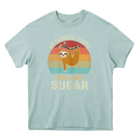 Arona womens my favorite people call me sugar cute sloth lover grandma Heavy Core Tee - linhVisuals