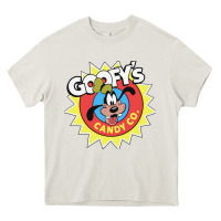 Cream goofy's candy company Heavy Core Tee - linhVisuals
