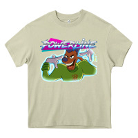 Mossy powerline Heavy Core Tee - linhVisuals