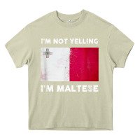 Mossy i'm not yelling i'm maltese shirt  malta flag t shirt Heavy Core Tee - linhVisuals