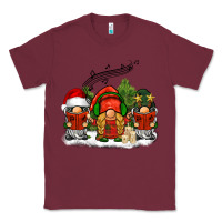 Burgundy Christmas choir gnomes Classic Tee - BarkalooDesign