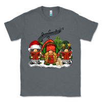 Charcoal Heather Christmas choir gnomes Classic Tee - BarkalooDesign
