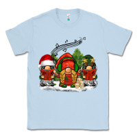 Dusty Blue Christmas choir gnomes Classic Tee - BarkalooDesign