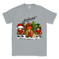 Heather Grey Christmas choir gnomes Classic Tee - BarkalooDesign