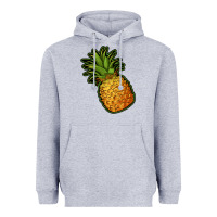 Heather Grey pineapple Heavyweight Hoodie - Jasminsmagicworld