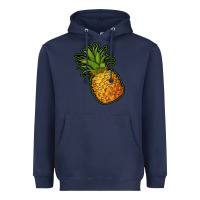 Navy pineapple Heavyweight Hoodie - Jasminsmagicworld