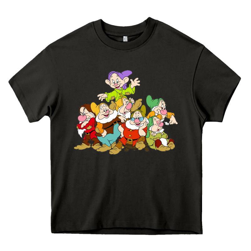 Grumpy Dopey Dwarf Heavy Core Tee by linhVisuals | Teevron