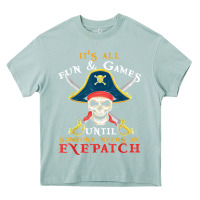 Arona it's all fun & games until someone needs an eyepatch pirate t shirt Heavy Core Tee - linhVisuals