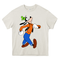 Cream goofy Heavy Core Tee - linhVisuals