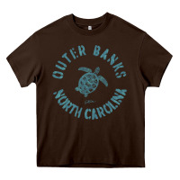 Chocolate Brown jcombs outer banks, nc, sea turtle hoodie Heavy Core Tee - linhVisuals