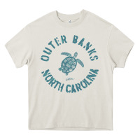 Cream jcombs outer banks, nc, sea turtle hoodie Heavy Core Tee - linhVisuals