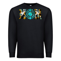Black Sunflower Cowhide Turquoise Gemstone Mom Premium Sweatshirt - Jasminsmagicworld