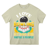 Mossy bowling shirt funny dog lover quote bowler gift t shirt Heavy Core Tee - linhVisuals