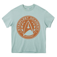 Star Fleet Academy Dropout Stars Trekie Trek Geek Heavy Core Tee | Teevron