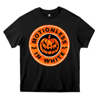 Black motionless in white hellowen Heavy Core Tee - linhVisuals