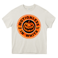 Cream motionless in white hellowen Heavy Core Tee - linhVisuals