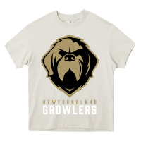 Cream #newfoundland growlers Heavy Core Tee - linhVisuals