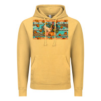 Vintage Mustard Fall coop animals pumpkin Vintage Hoodie - Artiststas
