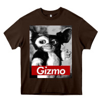 Chocolate Brown character gizmo classic Heavy Core Tee - linhVisuals